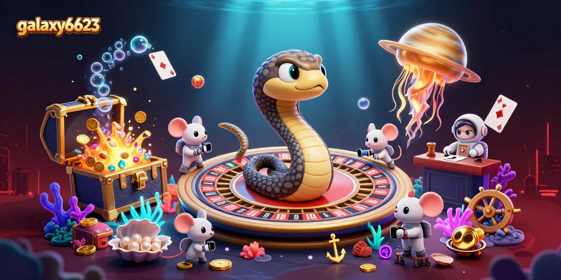Experience the thrill of galaxy6623 casino adventures as astronauts bet on a cosmic roulette!